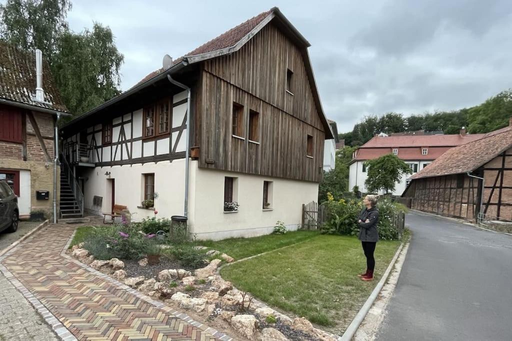 Wohnen Im Fachwerk - Ferienwohnung Fenja Nentershausen  Zewnętrze zdjęcie